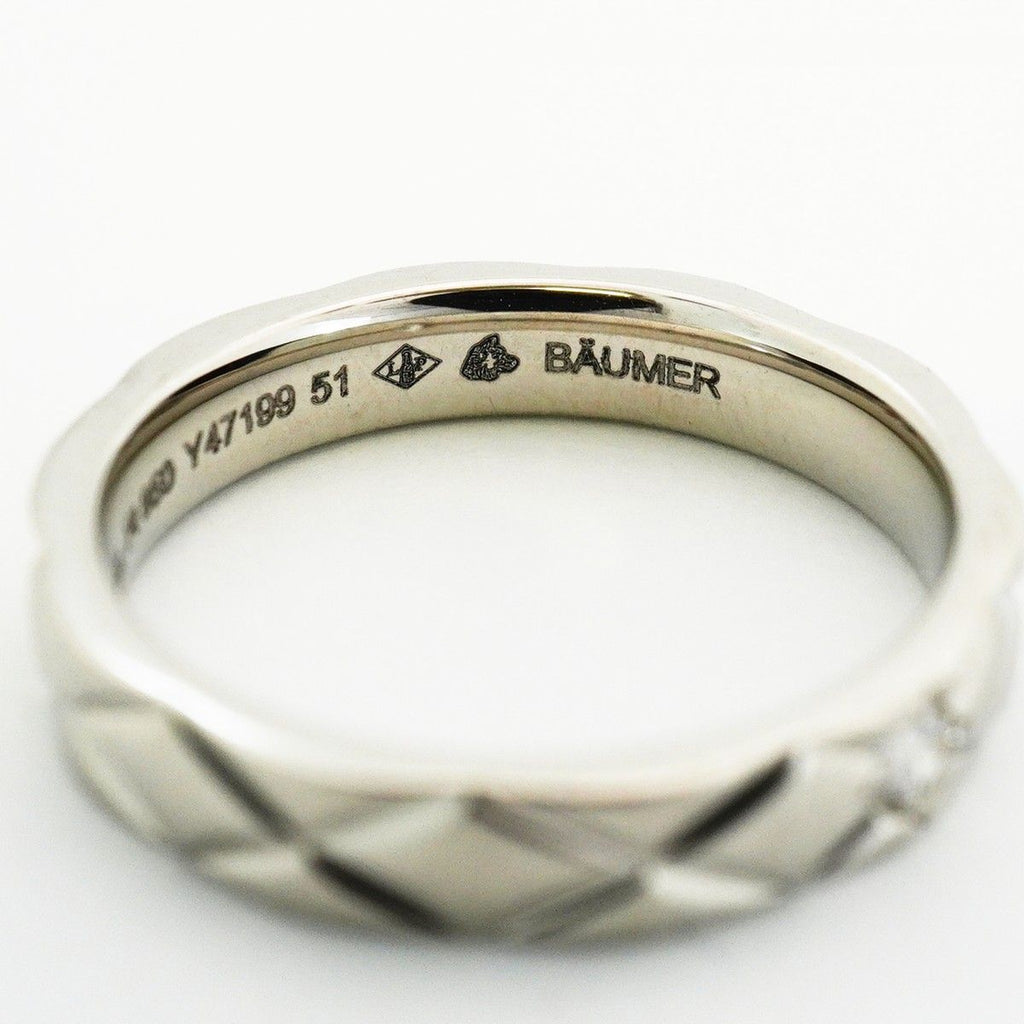 Chanel Ring Quilted Platinum Diamond — view 5