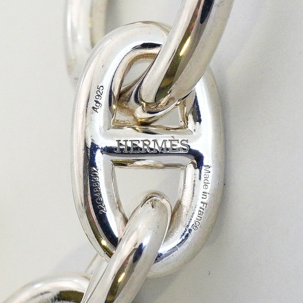Hermes Bracelet Chaine D'ancre MM Silver — view 5