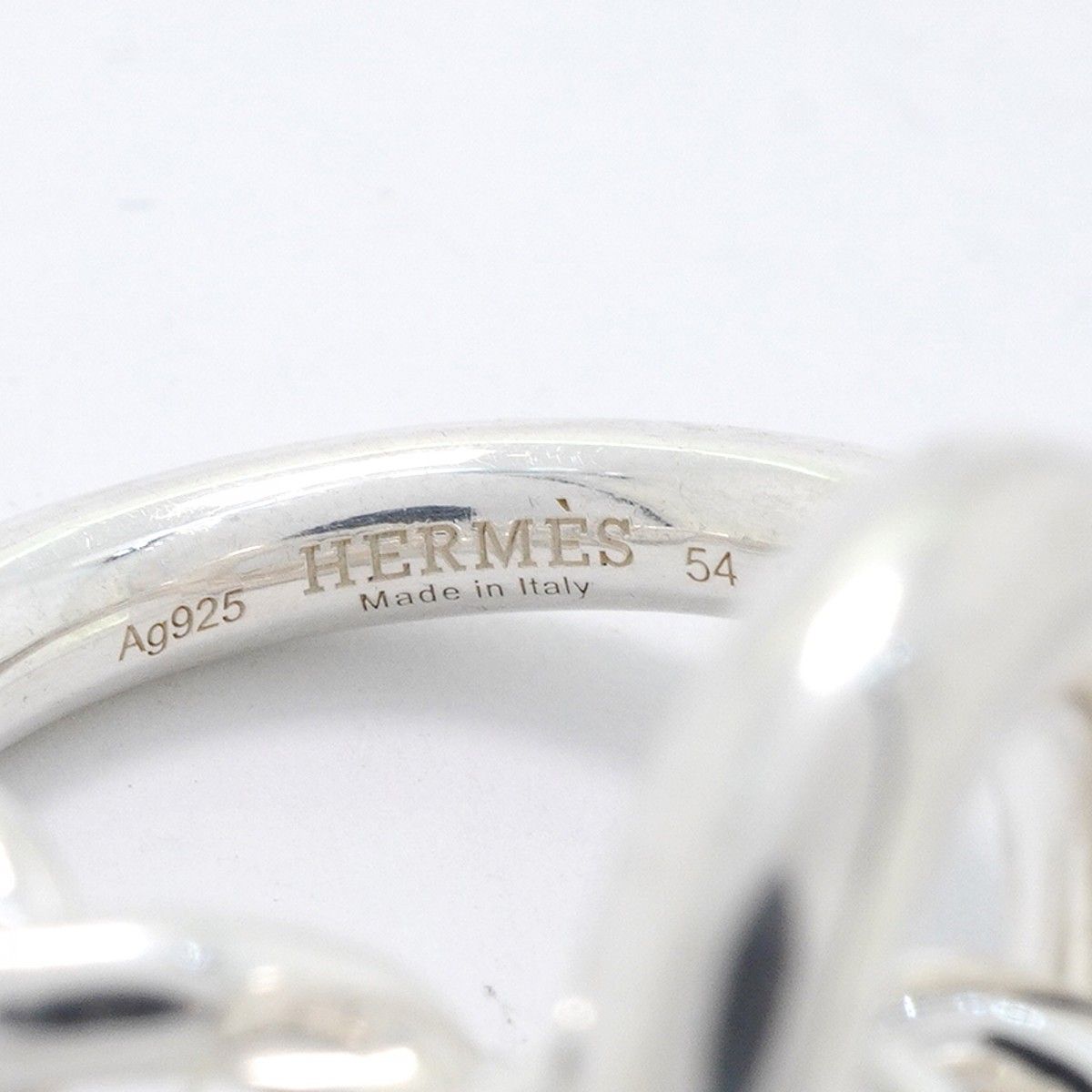 Hermes Ring Croisette 925 Sterling Silver — view 4