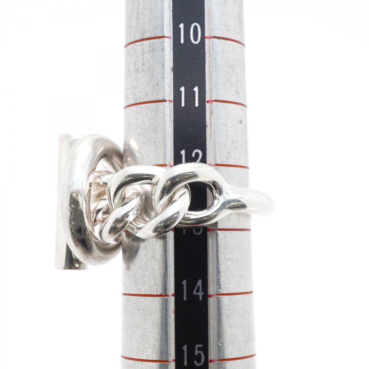 Hermes Ring Croisette 925 Sterling Silver — view 7