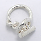 Hermes Ring Croisette 925 Sterling Silver — view 3
