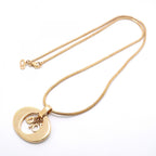 Dior Necklace Logo Gold Plated — view 3