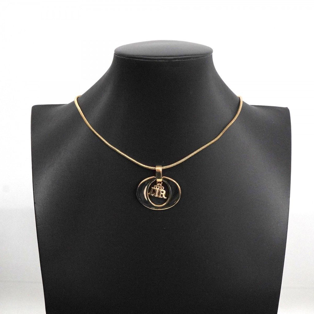 Dior Necklace Logo Gold Plated — view 6