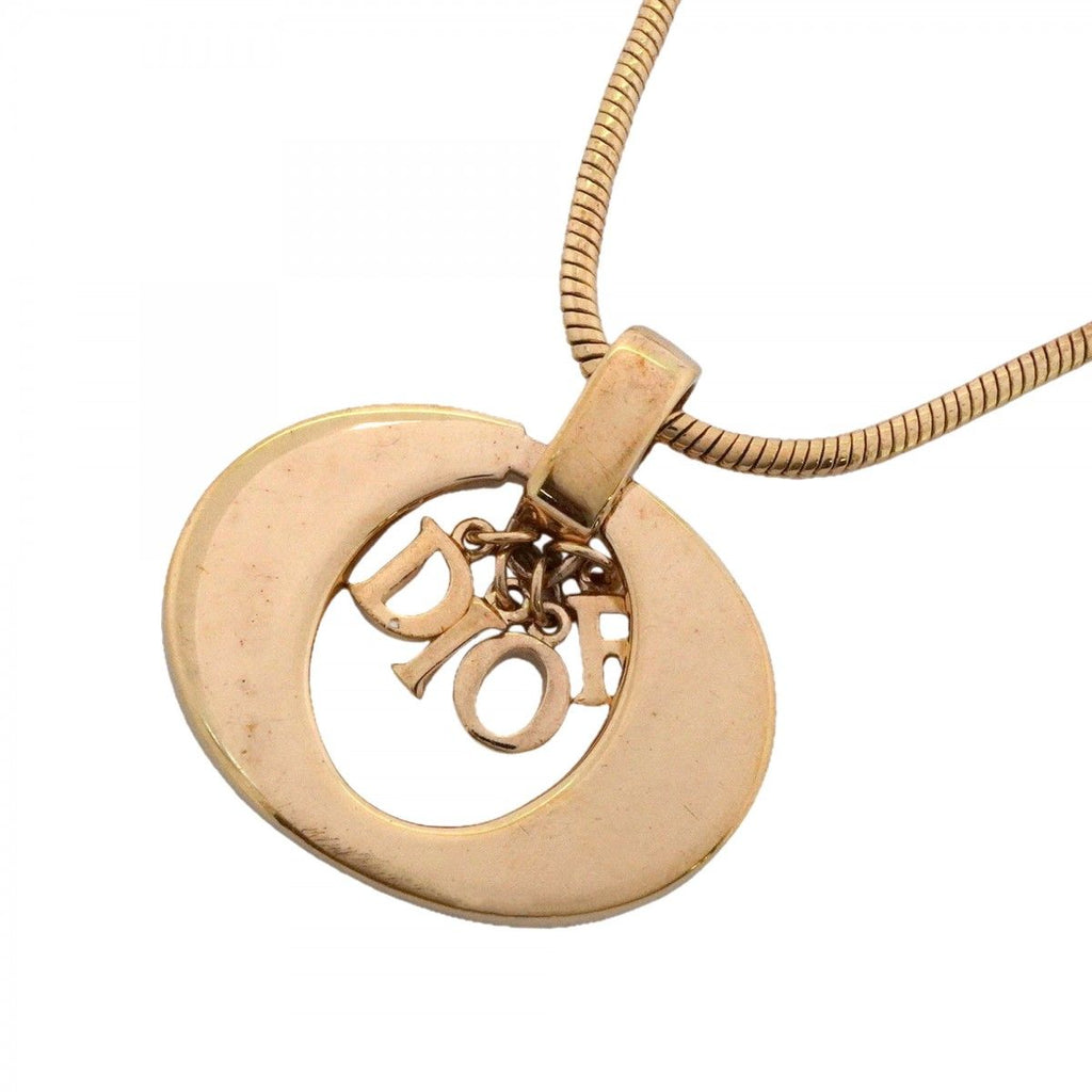 Dior Necklace Logo Gold Plated
