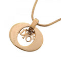 Dior Necklace Logo Gold Plated