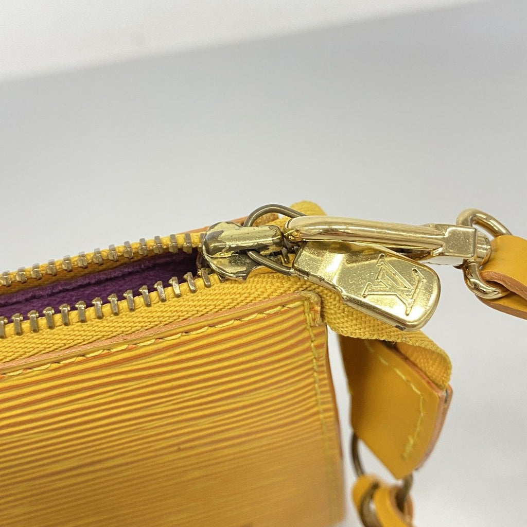 Louis Vuitton Pouch Epi Pochette Jaune — view 8