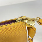 Louis Vuitton Pouch Epi Pochette Jaune — view 8