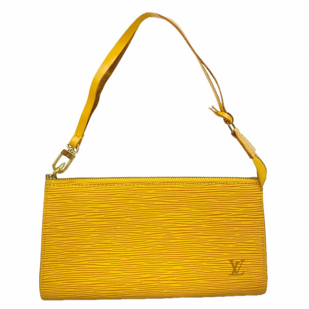Louis Vuitton Pouch Epi Pochette Jaune