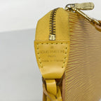 Louis Vuitton Pouch Epi Pochette Jaune — view 5