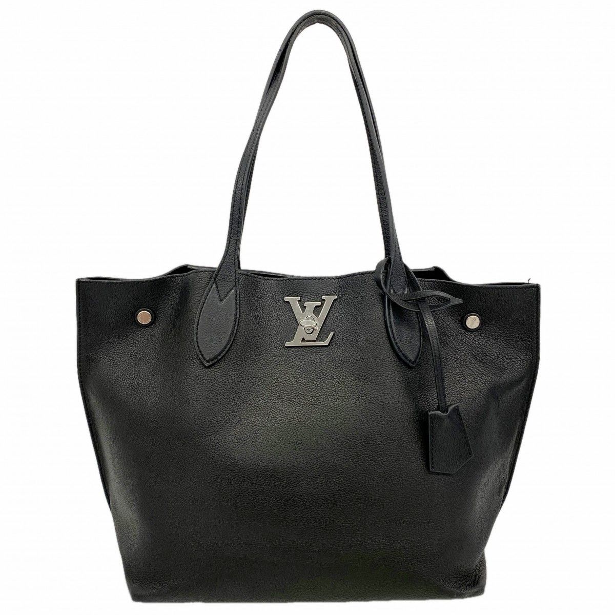 Louis Vuitton Tote Taurillon Lockme Go Noir
