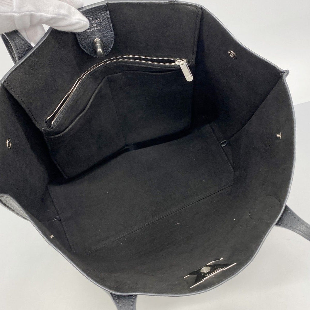 Louis Vuitton Tote Taurillon Lockme Go Noir — view 4