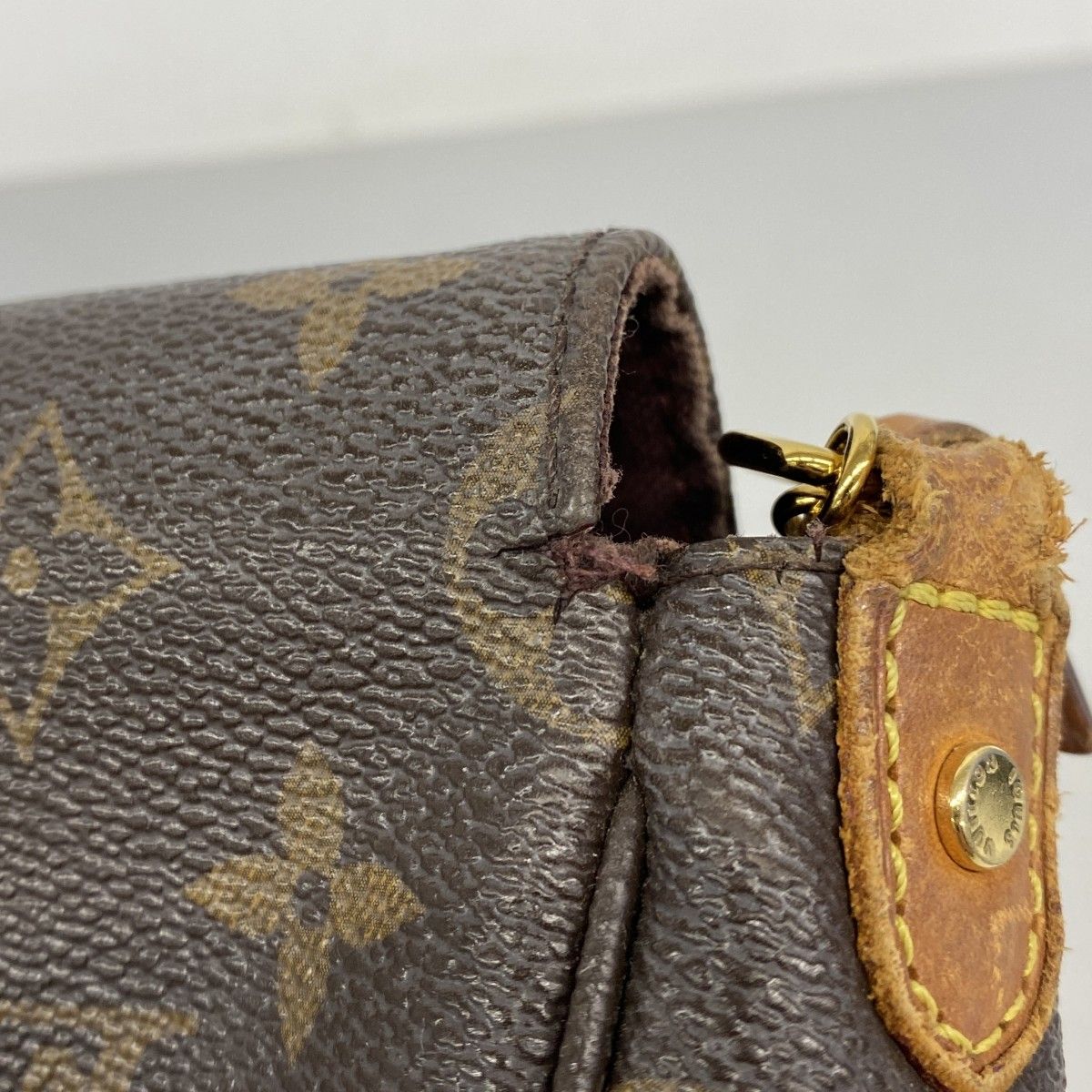 Louis Vuitton Handbag Monogram Favorite MM Brown 2-Way — view 6