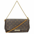 Louis Vuitton Handbag Monogram Favorite MM Brown 2-Way
