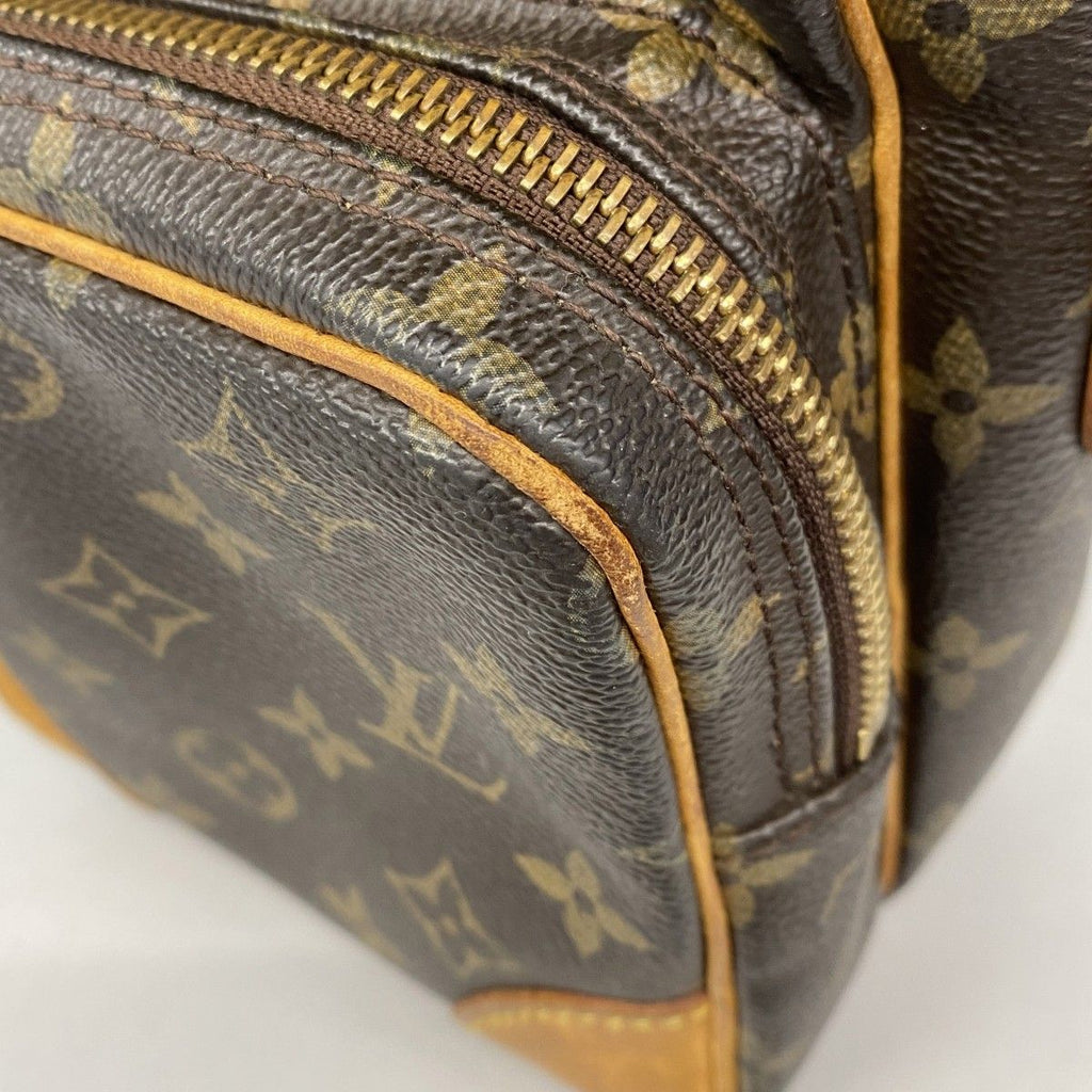 Louis Vuitton Shoulder Bag Monogram Amazon Brown — view 6