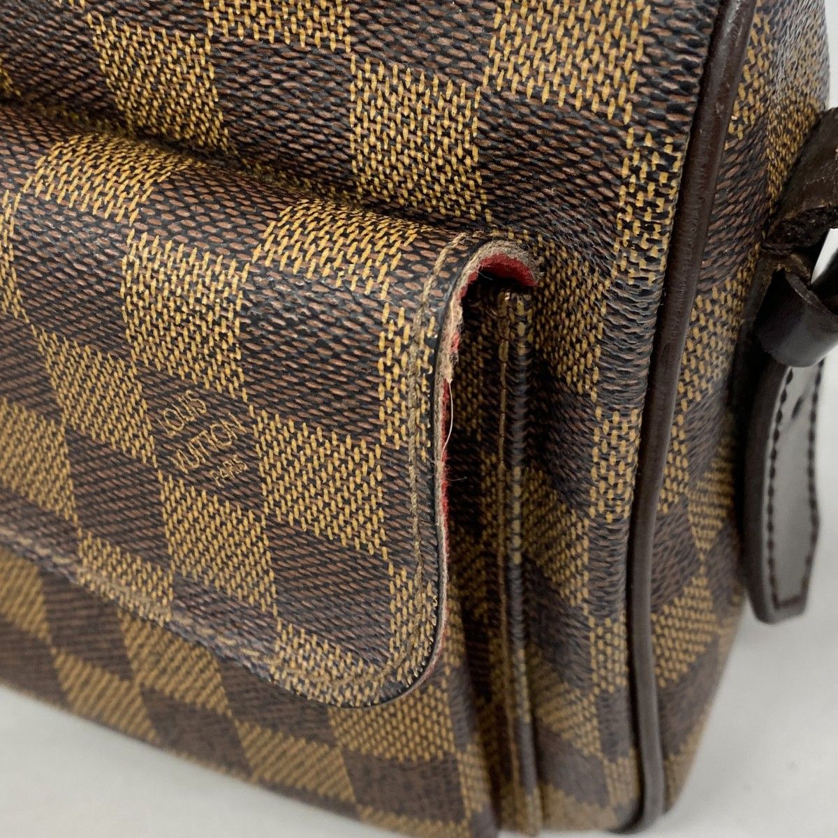 Louis Vuitton Shoulder Bag Damier Ravello GM Ebene — view 8