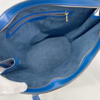Louis Vuitton Shoulder Bag Epi Saint Jacques Shopping Toledo Blue — view 4