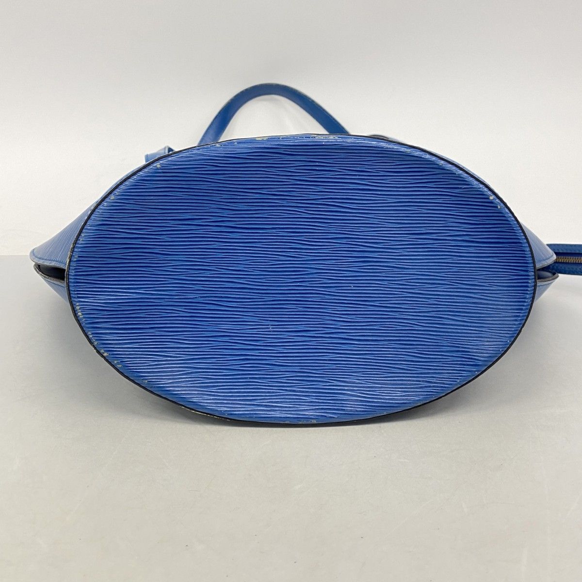 Louis Vuitton Shoulder Bag Epi Saint Jacques Shopping Toledo Blue — view 3