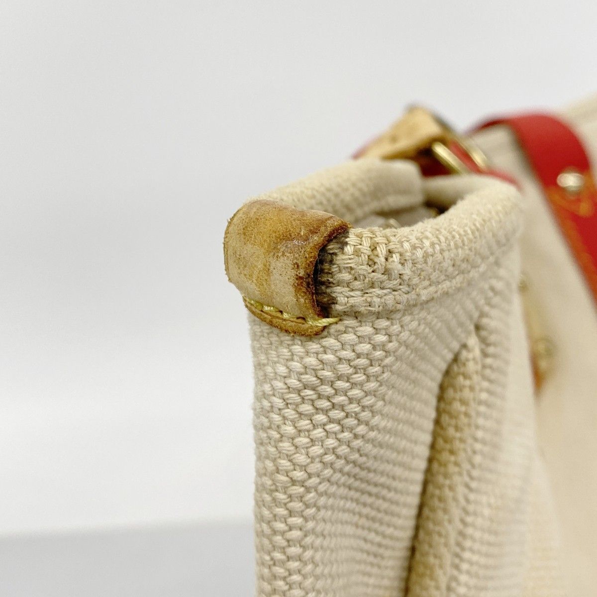 Louis Vuitton Tote Antigua Line Cabas GM Beige — view 8