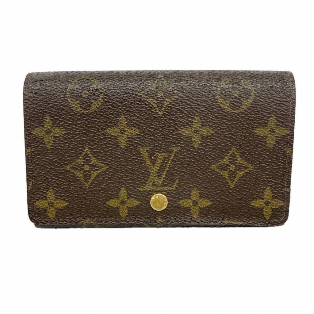 Louis Vuitton Wallet Monogram Portefeuille Tresor Brown