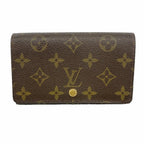 Louis Vuitton Wallet Monogram Portefeuille Tresor Brown