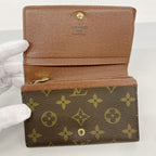 Louis Vuitton Wallet Monogram Portefeuille Tresor Brown — view 3