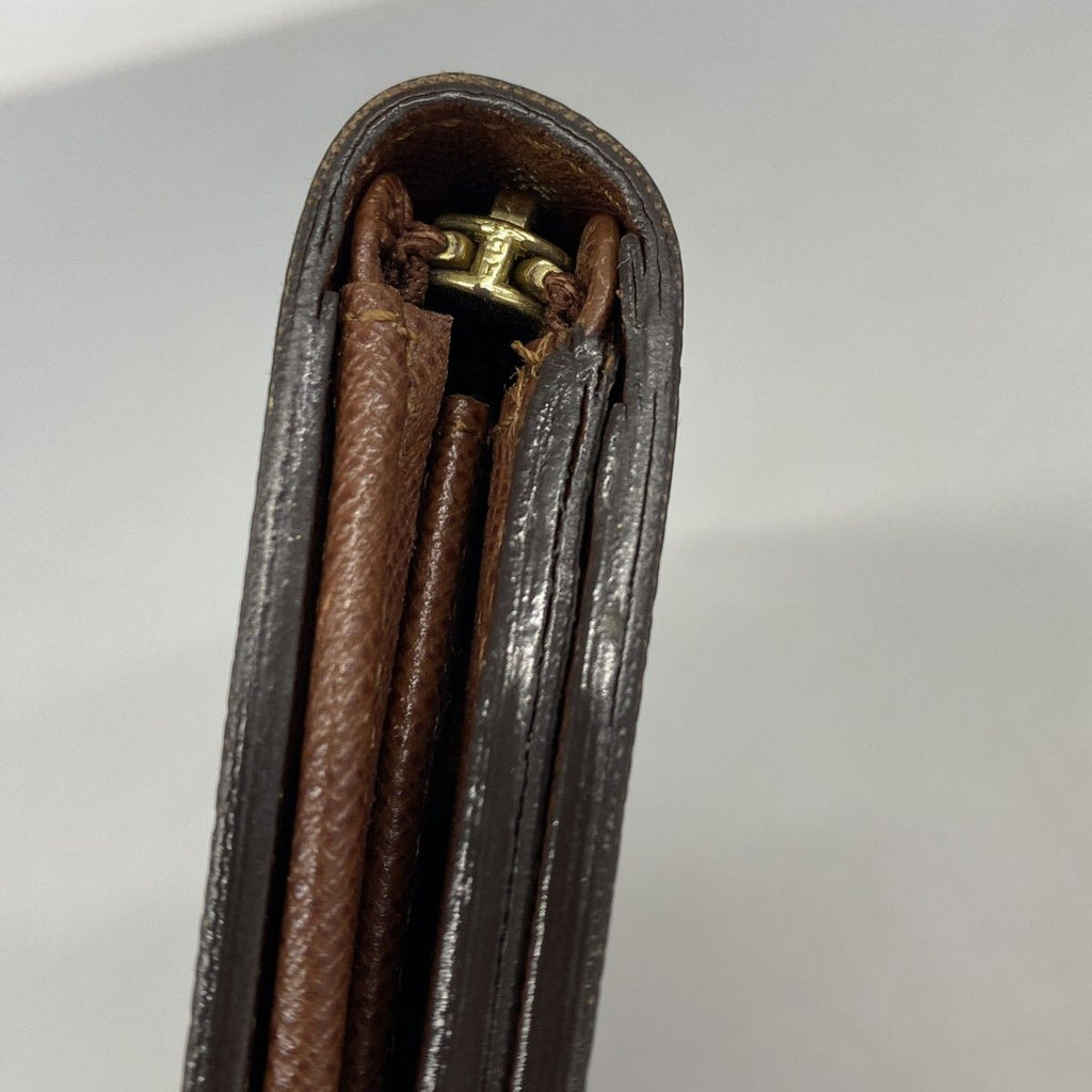 Louis Vuitton Wallet Monogram Portefeuille Tresor Brown — view 8