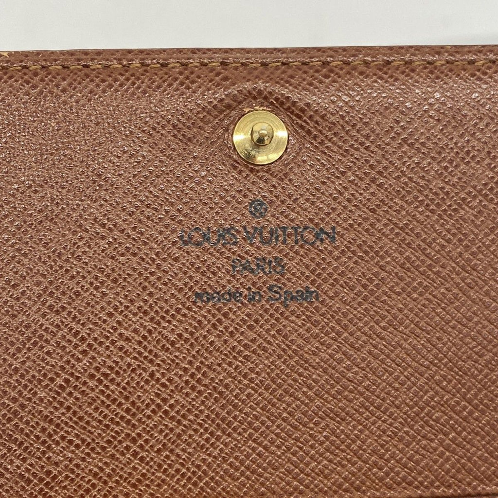 Louis Vuitton Wallet Monogram Portefeuille Tresor Brown — view 4