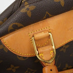 Louis Vuitton Handbag Monogram Deauville Brown — view 9