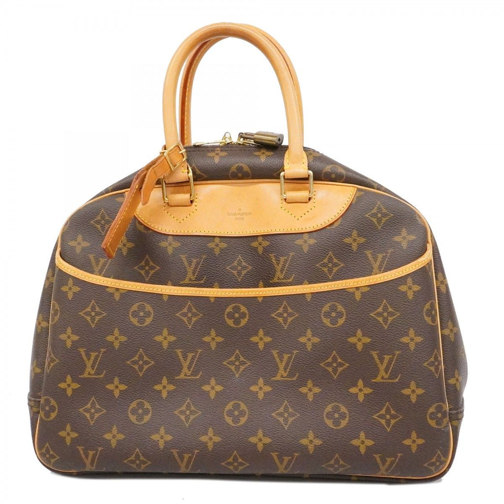 Louis Vuitton Handbag Monogram Deauville Brown
