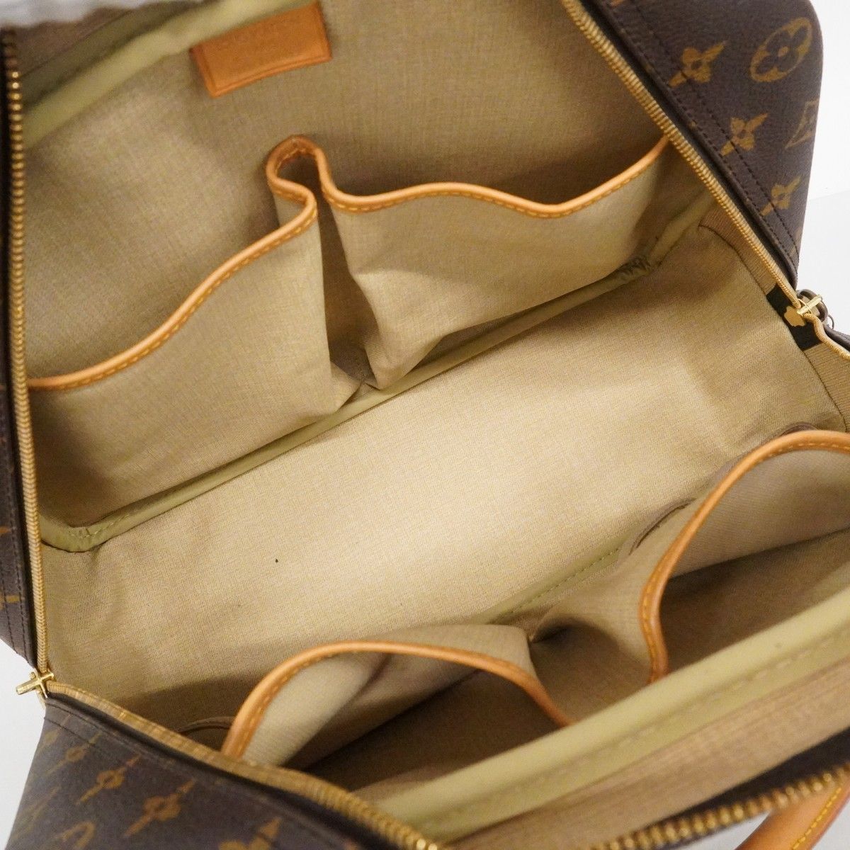 Louis Vuitton Handbag Monogram Deauville Brown — view 4