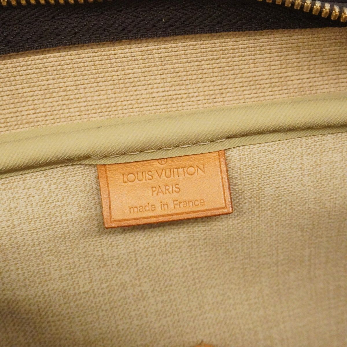 Louis Vuitton Handbag Monogram Deauville Brown — view 5
