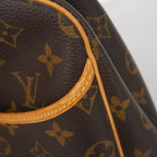 Louis Vuitton Handbag Monogram Deauville Brown — view 6