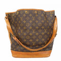 Louis Vuitton Shoulder Bag Monogram Noe Brown