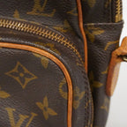 Louis Vuitton Shoulder Bag Monogram Amazon Brown — view 7