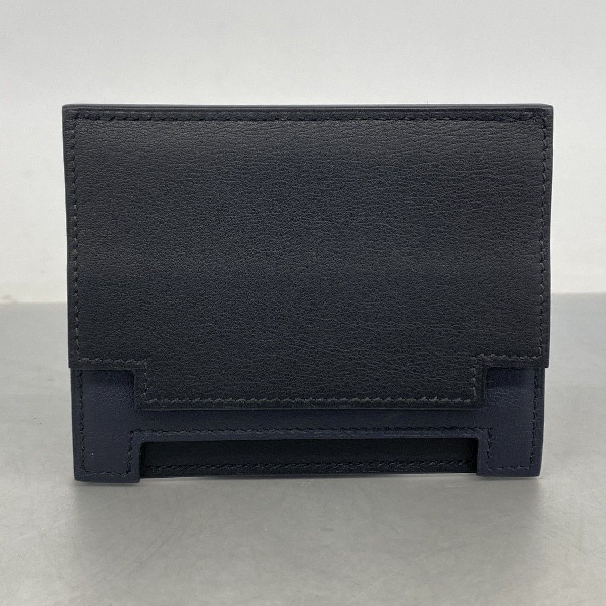 Hermes Card Case Multicolor Swift Black — view 8