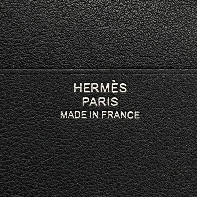 Hermes Card Case Multicolor Swift Black — view 4