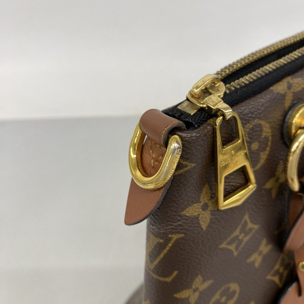 Louis Vuitton Handbag Monogram Tote MM Brown — view 7