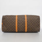 Louis Vuitton Boston Bag Monogram Keepall Bandouliere 60 Brown — view 3