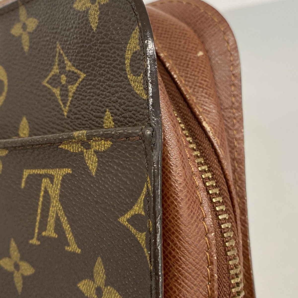 Louis Vuitton Clutch Monogram Orcee Brown — view 6