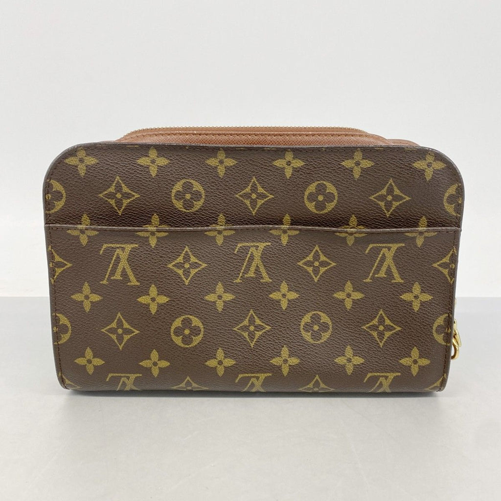 Louis Vuitton Clutch Monogram Orcee Brown — view 9