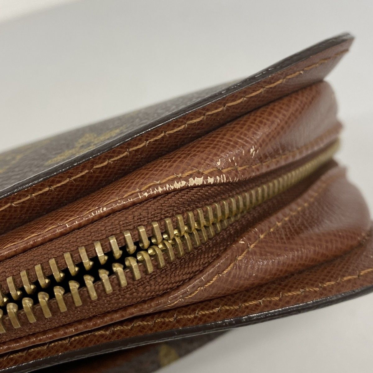 Louis Vuitton Clutch Monogram Orcee Brown — view 7
