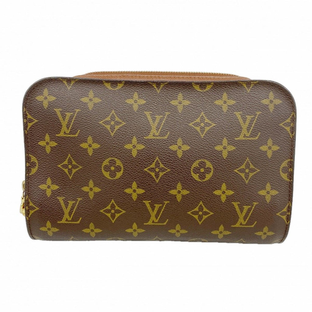Louis Vuitton Clutch Monogram Orcee Brown