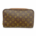 Louis Vuitton Clutch Monogram Orcee Brown
