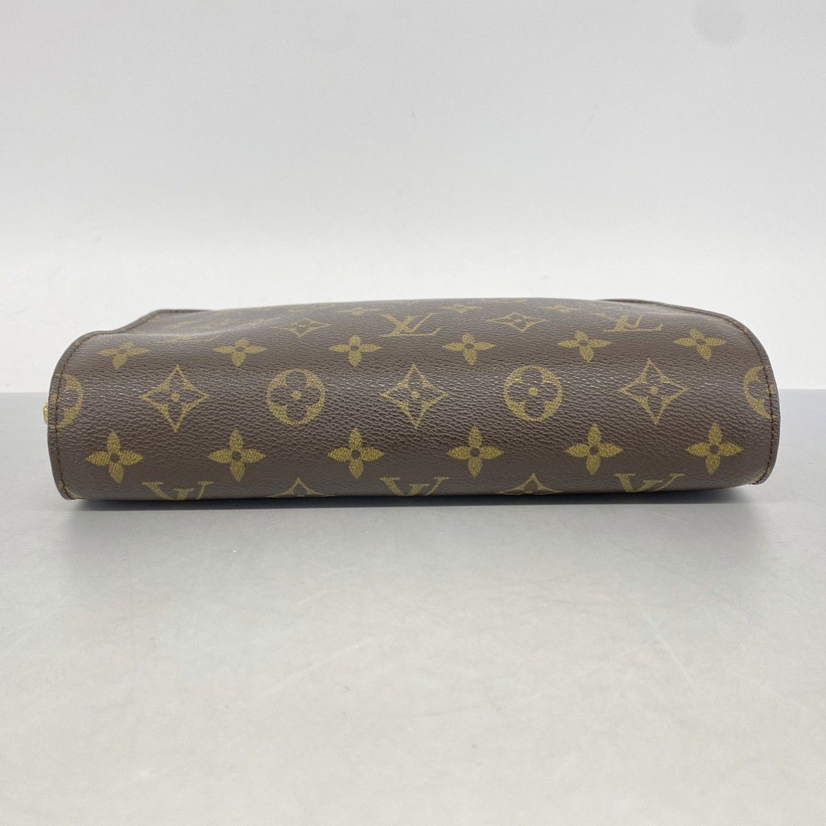 Louis Vuitton Clutch Monogram Orcee Brown — view 3