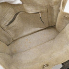 Hermes Handbag Sac Anne PM Toilet Ash Leather Black Silver — view 4