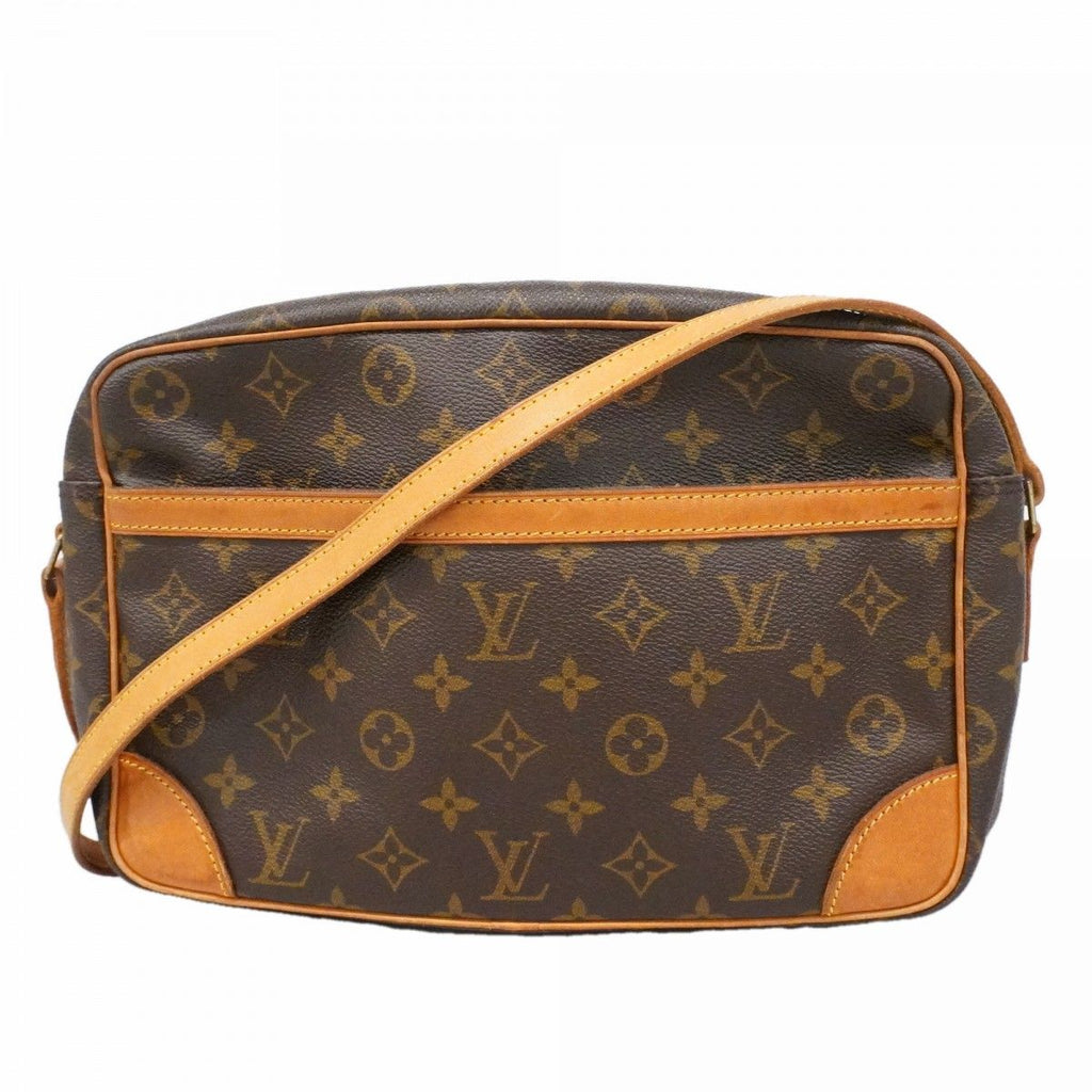 Louis Vuitton Shoulder Bag Monogram Trocadero 27 Brown