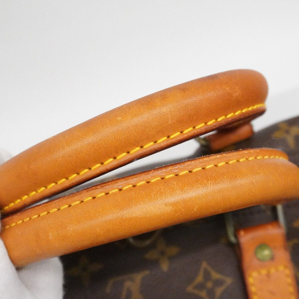 Louis Vuitton Boston Bag Monogram Keepall 55 Brown — view 8