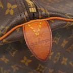 Louis Vuitton Boston Bag Monogram Keepall 55 Brown — view 5