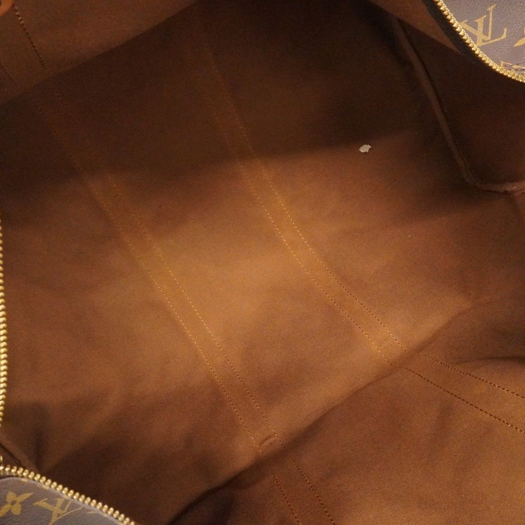 Louis Vuitton Boston Bag Monogram Keepall 55 Brown — view 4
