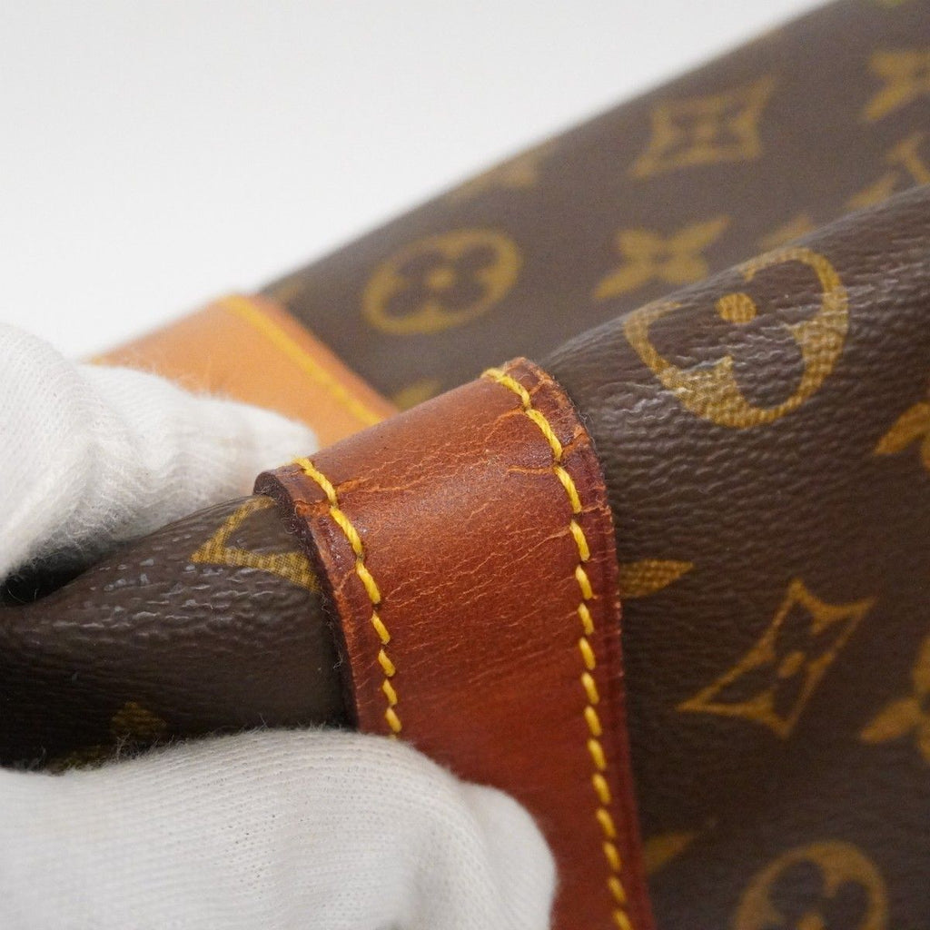 Louis Vuitton Boston Bag Monogram Keepall 55 Brown — view 7